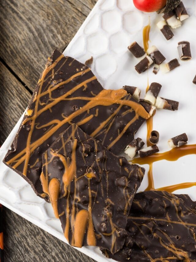 Heaven in the Kitchen: Salted Caramel Pretzel Bark Story